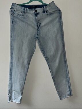 Ralph Lauren Light Blue Cropped Ankle Jeans